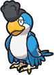 Blue Plumage Squawkabilly