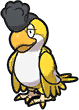 Yellow Plumage Squawkabilly